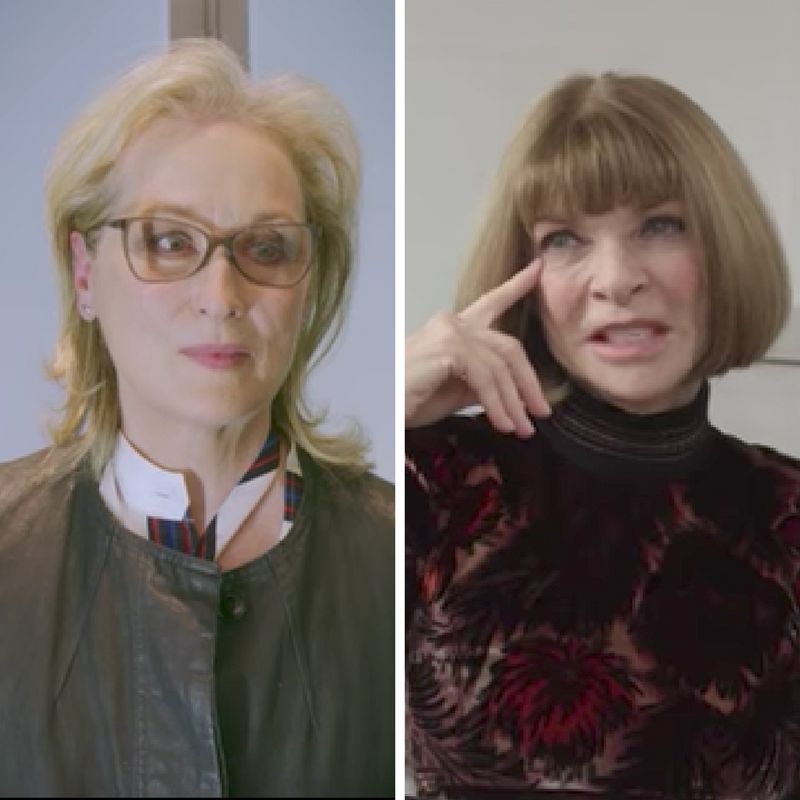 Meryl Streep And Anna Wintour Just Had A 'Devil Wears Prada' Moment ...