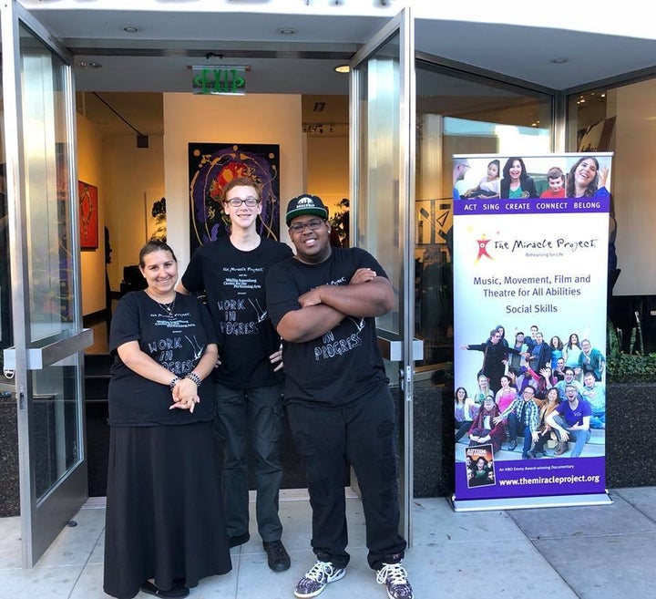 <p>T<em>he Miracle Project</em> Performers: Harlee Davenport, Coby Bird, Domonique Brown</p>