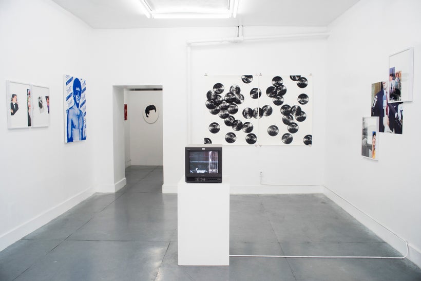 Install shot from Pacifico Silano’s <em>John John</em> at Rubber Factory.