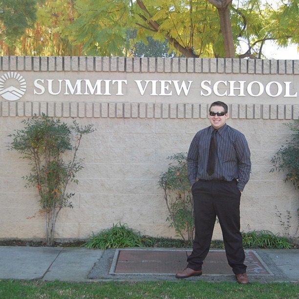 Mark Nelson attended Summit View High School for his junior and senior years after settling a lawsuit with Monrovia Unified School District that alleged he was not being provided an adequate education.