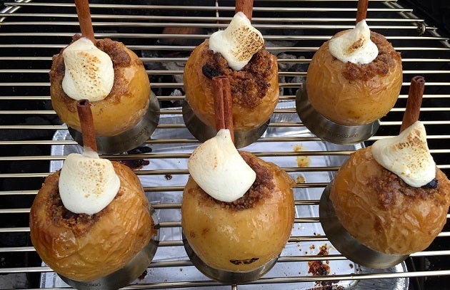 Baked Apples on the Grill