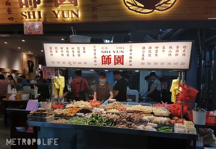 Shida nightmarket in Taipei