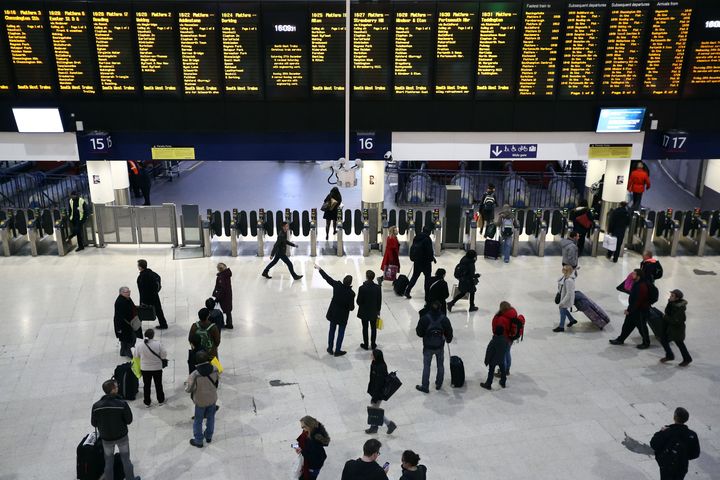 Passengers have been warned to plan Christmas rail journeys early this year 