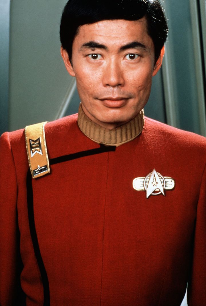 George Takei played Sulu in the original 'Star Trek' TV series.