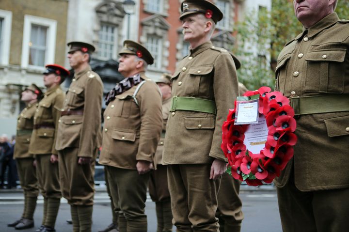Remembrance Day services took place across the UK 
