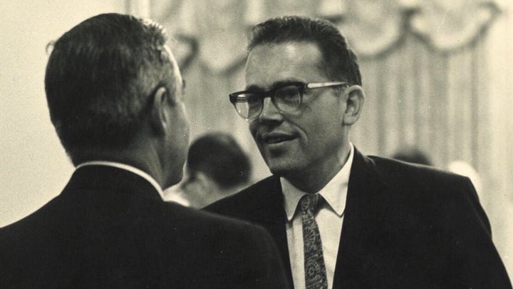 Sig Synnestvedt with Governor William Scranton (PA) circa 1965