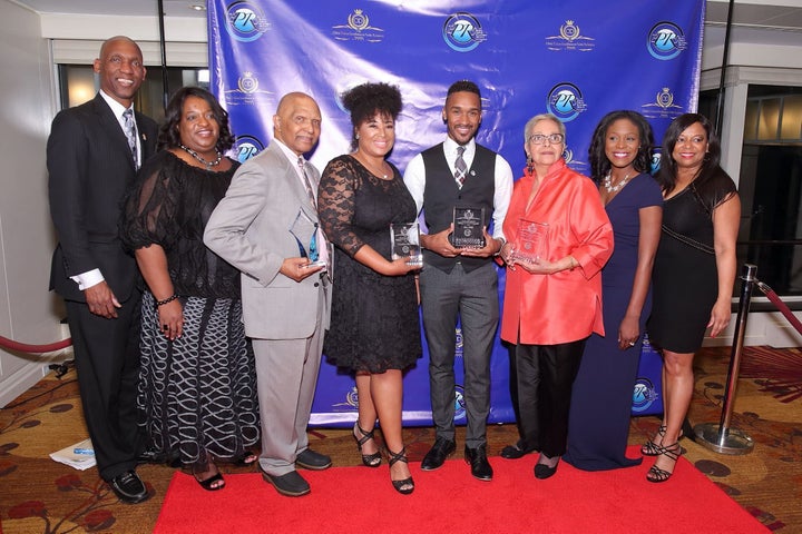 The Ofield Dukes Excellence in Public Relations Awards: Left to right: Craig Muckel (NBPRS), Wynona Redmond (NBPRS), Edgar Brookins (BPRS-DC), Candice Nicole (BPRS-DC), Alex R. Hill (BPRS-DC), Joanne Williams (BPRS-DC), Antonice Strickland (BPRS-DC), Deborah Hyman (NBPRS)