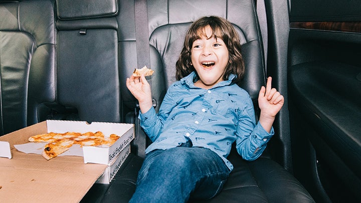 <p>Just like Kevin! Pizza from The Todd English food Hall, enjoyed during your limo ride around the city.</p>