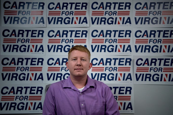 Democrat Lee Carter, a democratic socialist, won an election Tuesday to represent Virginia's 50th District in the state's House of Delegates.