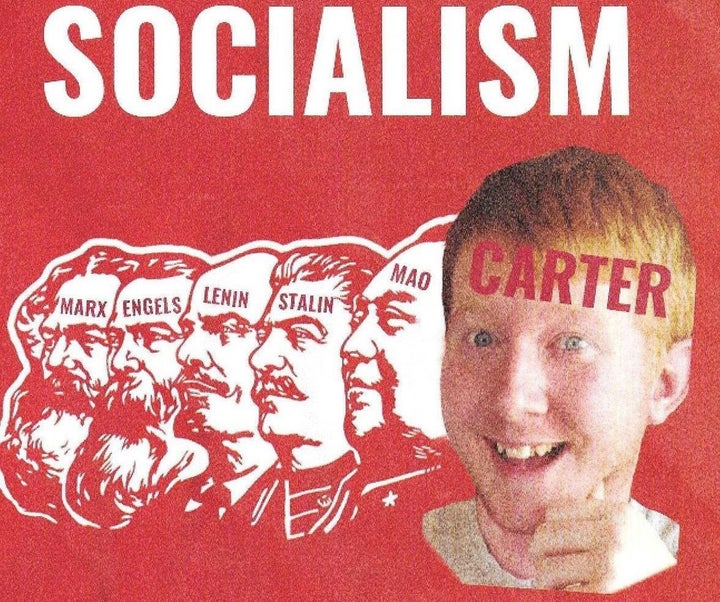 Lee Carter's opponent, Del. Jackson Miller, attacked Carter for his membership in the Democratic Socialists of America. Voter