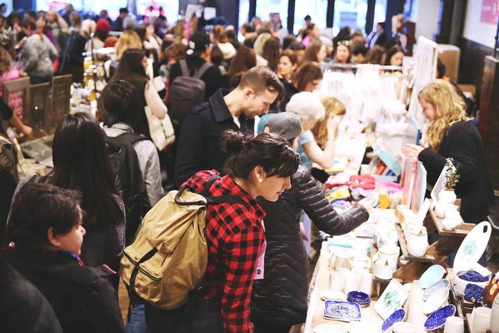Shop till you drop at one of New York’s Holiday Markets.