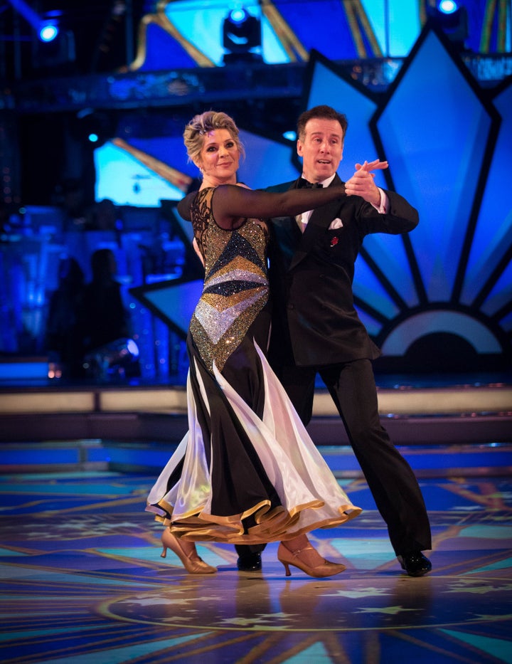 Ruth and Anton Du Beke were eliminated on Sunday night