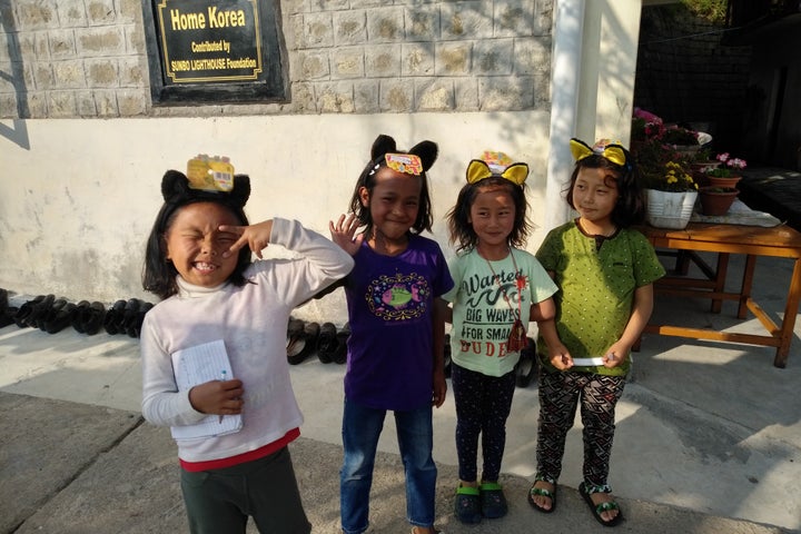 <p>We visited and played with the orphans at the Tibetan Children’s Village</p>