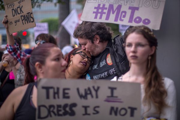 Hundreds In Hollywood Protest Rampant Sexual Misconduct Huffpost