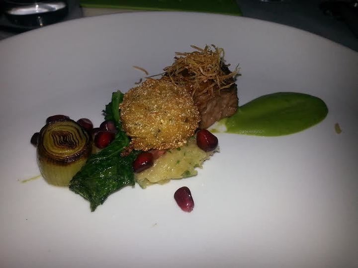 Just one of the eight adventurous courses at The Grey Plume 