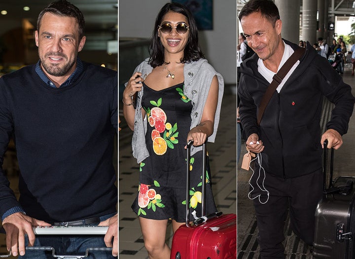 Jamie Lomas, Vanessa White and Dennis Wise are all Down Under now