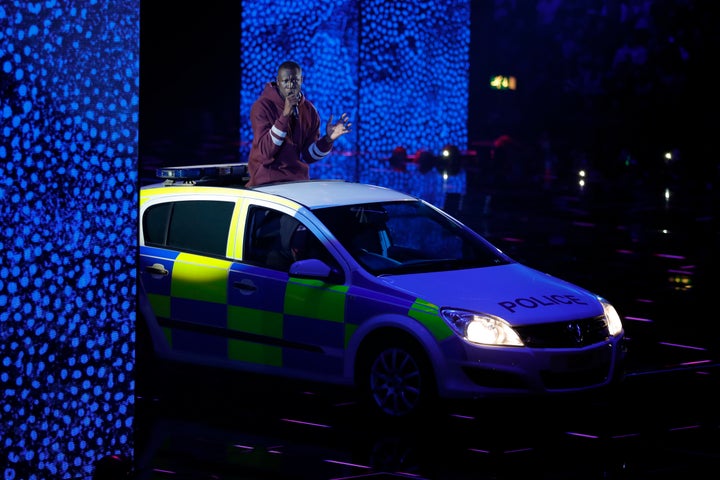 Stormzy at the EMAs