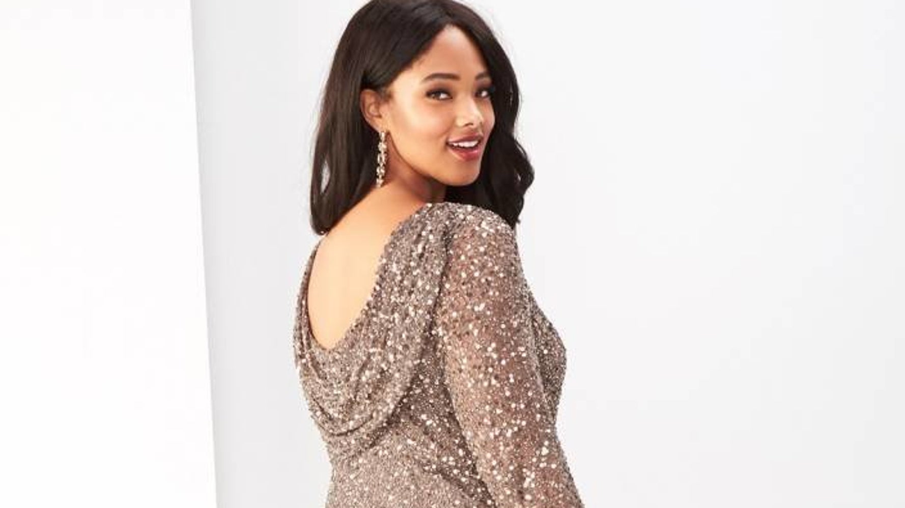 Plus size 2025 holiday gowns
