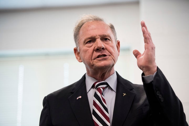 GOP candidate for U.S. Senate Roy Moore.