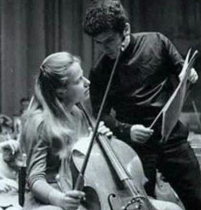 <p>Jacqueline Du Pré and Daniel Barenboim</p>