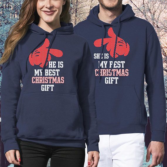 18 Ugly Christmas Sweaters For Couples That Are So Corny Theyre Cute 7339