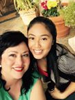 Shirley Cortez and Nina Gosiengfiao, actresses in<em> Out of Bounds</em>