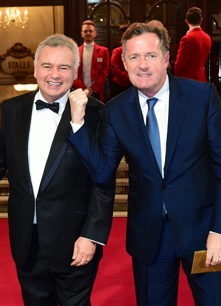 Eamonn Holmes and Piers Morgan