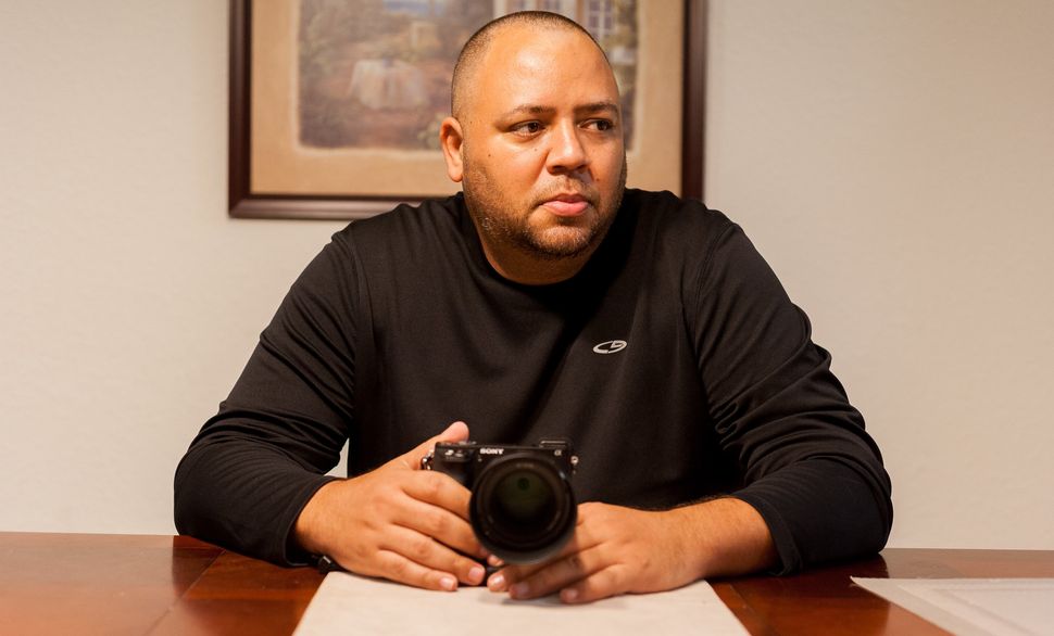 Omar Delgado, one of the first police officers to arrive at the scene of the Pulse nightclub shooting last year, was denied funds to treat his PTSD. He now uses photography as a way to cope with the stress.
