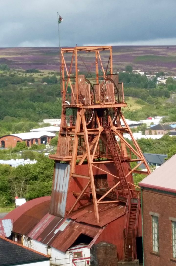 Part of the Big Pit Coal Mine, Wales