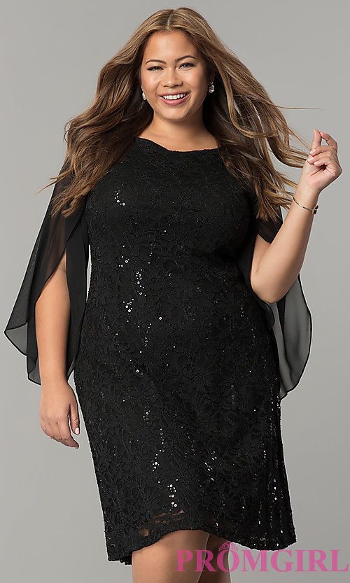 A LBD can be sparkly and fun for all sizes! 