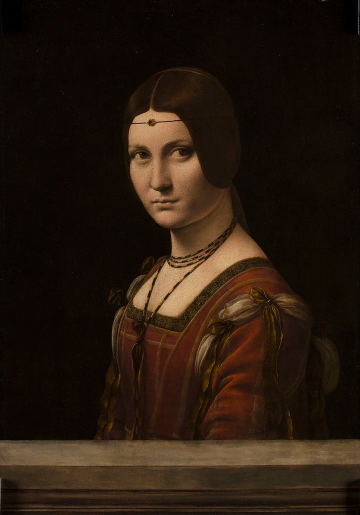 Leonardo da Vinci’s La Belle Ferronnière, 1495-1499 