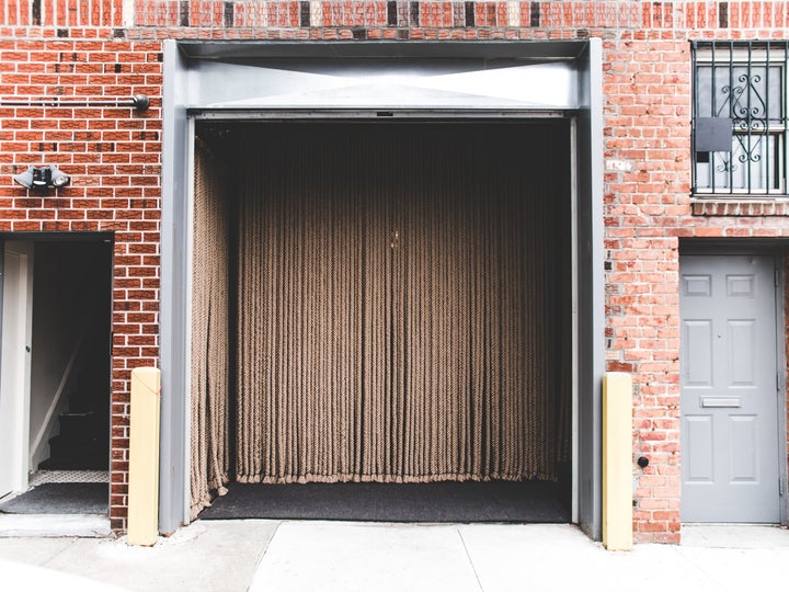 <p>Garage Entrance, Maspeth, Queens</p>