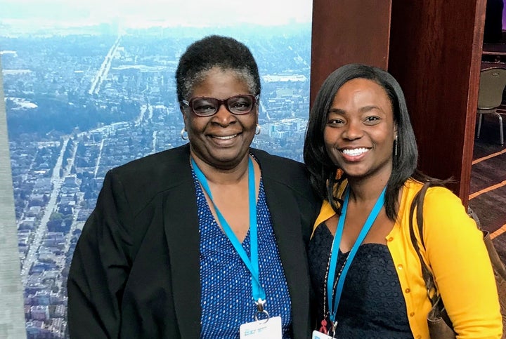 Marguerite Butler (left) has worked with nutritionist Joy Ashby Cornthwaite (right), who has helped her understand and manage her diabetes. 