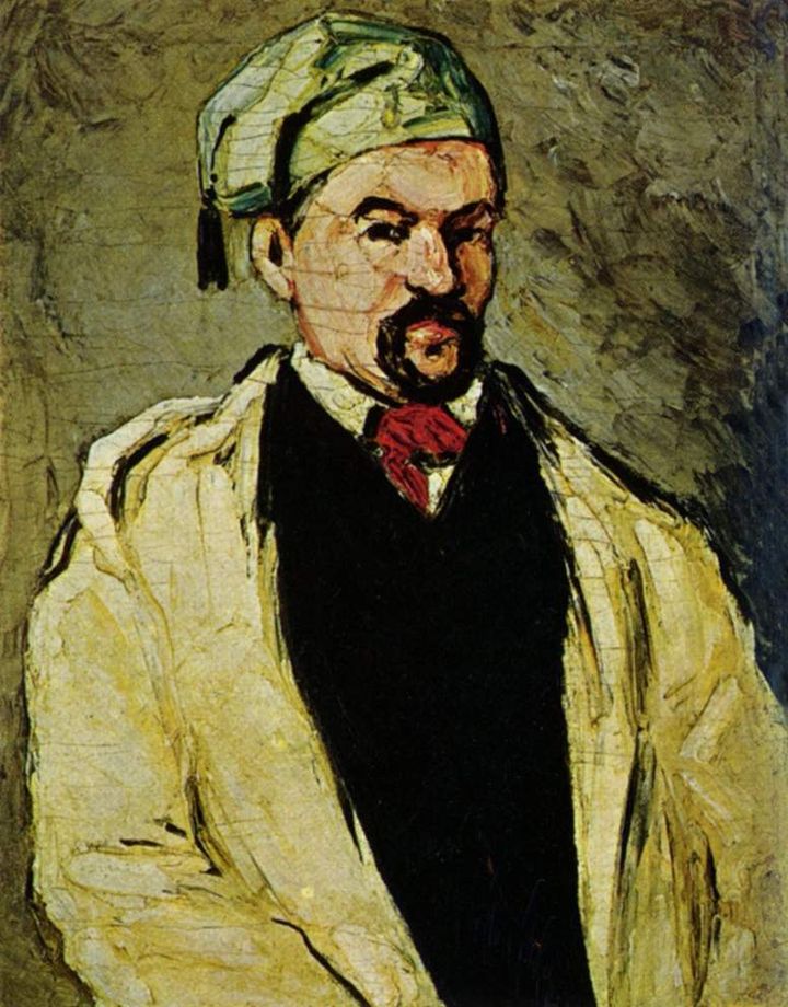 “Portrait of a Man in a Blue Cap (Uncle Dominique),” by Paul Cézanne (1866).