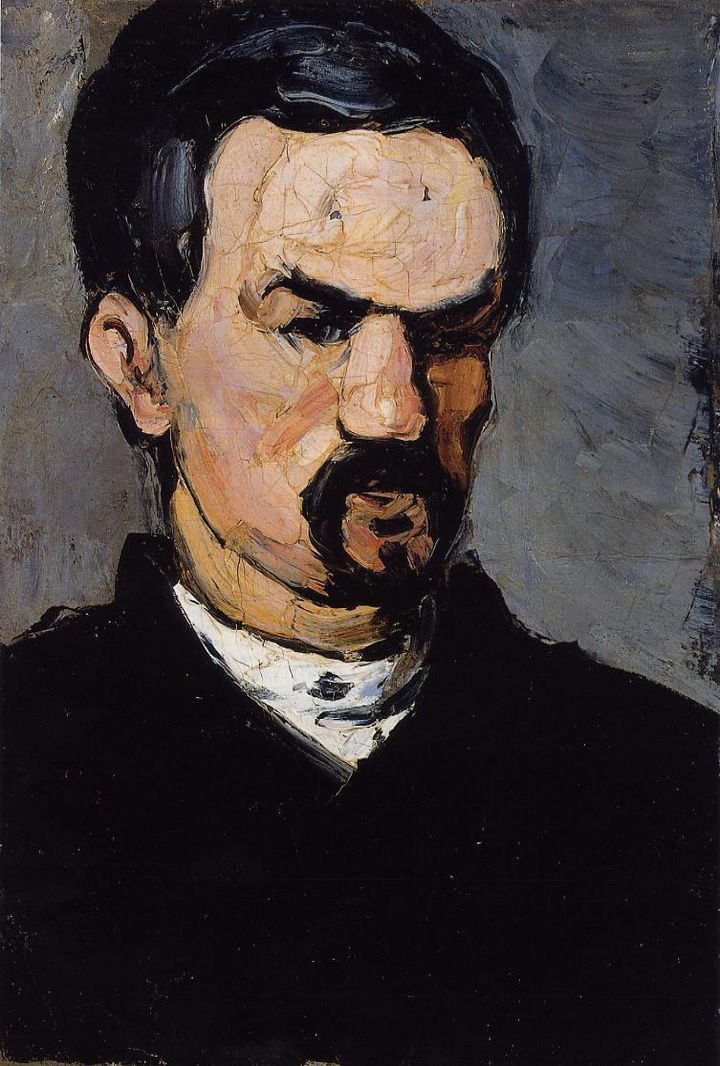 “Portrait of Uncle Dominique,” by Paul Cézanne (1866).