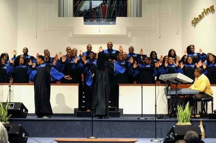 Alex Hill II leading “Be Transformed” by Daniel Austin with Howard Gospel Choir of Howard University in Indianapolis during 2011 Spring Break Tour