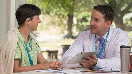 <p>McLean Hospital staff are working together to develop a smartphone app to help individuals with bipolar disorder and addiction</p>