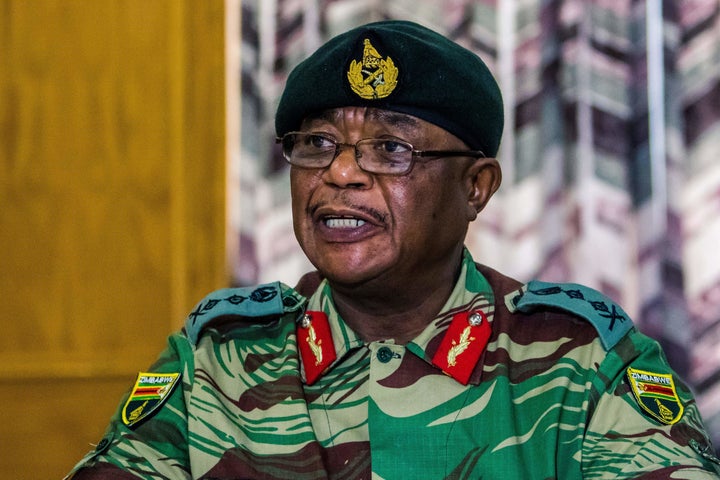 Just 24 hours after military chief General Constantino Chiwenga threatened to intervene to end a purge of his allies in Mugabe’s ZANU-PF, armored personnel carriers were spotted on the main roads around the capital.