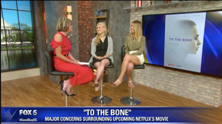 <p>So thankful to be on Fox 5 News with Amanda Tarlton talking about our concerns over Netflix’s ‘To The Bone.’</p>