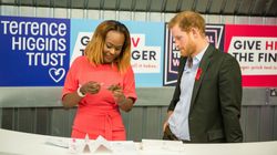 Prince Harry Hands Out HIV Self Test Kits Ahead Of National HIV Testing Week