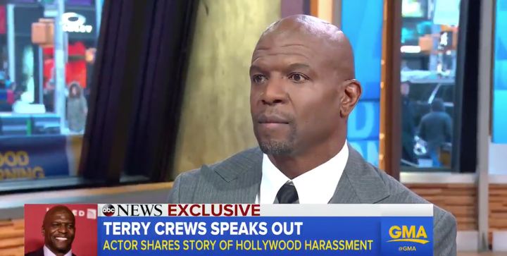 Actor Terry Crews publicly called out the man he says sexually harassed him at a Hollywood party last year.