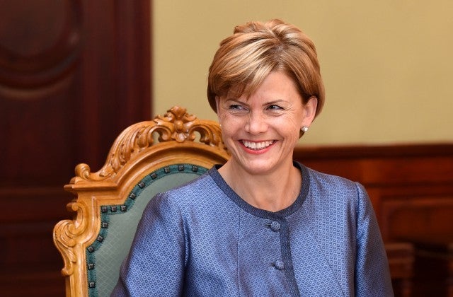 <p>Ambassador Baiba Braže</p>