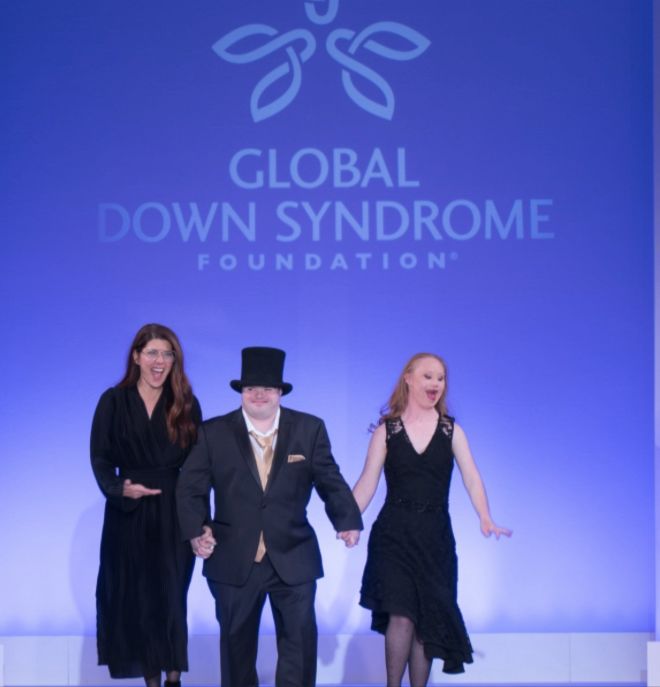 <p>Marisa Tomei, Marcus Sikora, and Madeline Stuart at the Finale’</p>