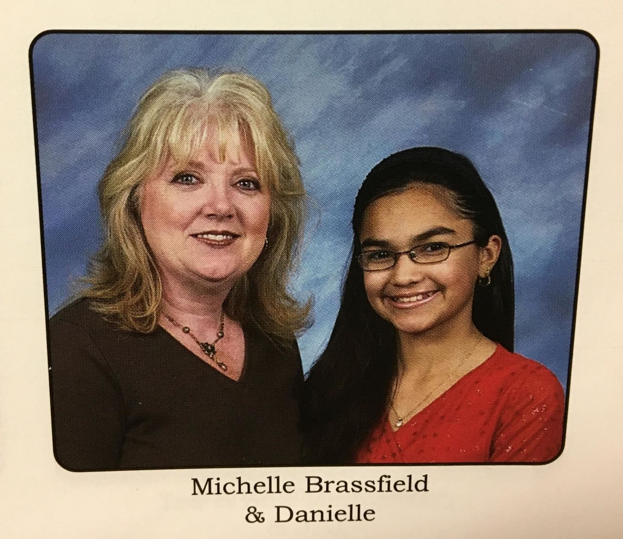 An undated church directory photo of Danielle and her mother, Michelle, whose married name was then Brassfield. Danielle's husband, Devin Kelley, was apparently targeting his mother-in-law, now Michelle Shields, when he went to the church.