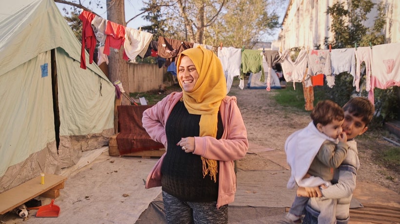 Nour Altallaa from Syria, one of three women whose experiences are documented in TIME magazine’s<em> Finding Home </em>series