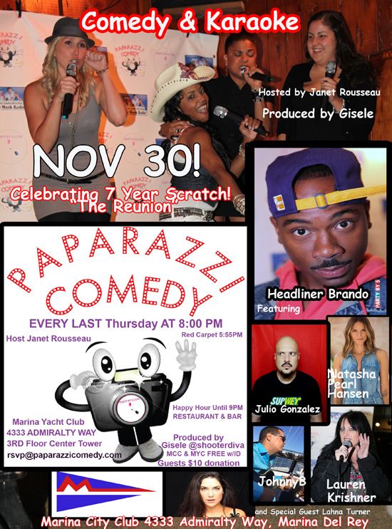 November 30th, 2017 - Paparazzi Comedy 