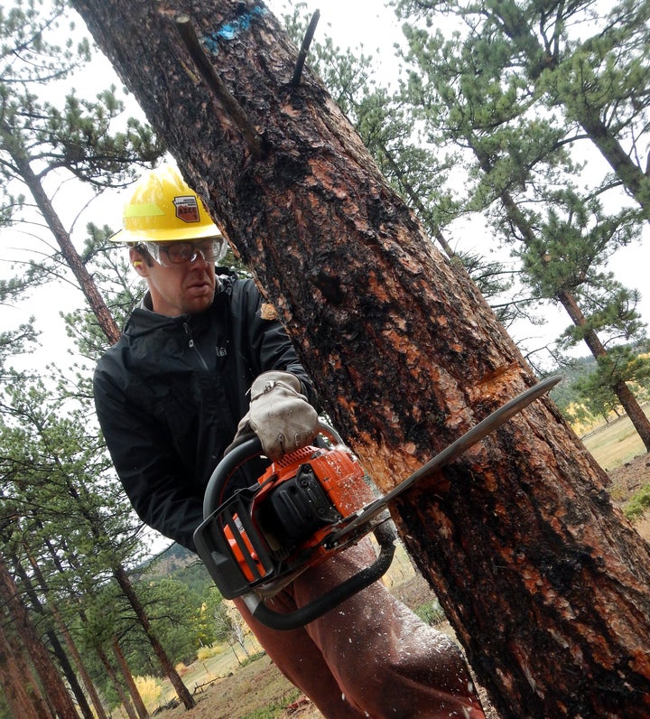 <p>William Allen of Arizona Conservation Corps’ Veterans Fire Corps program.</p>