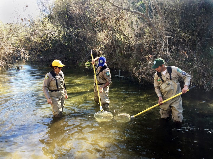 California Conservation Corps - Veterans Fisheries Program