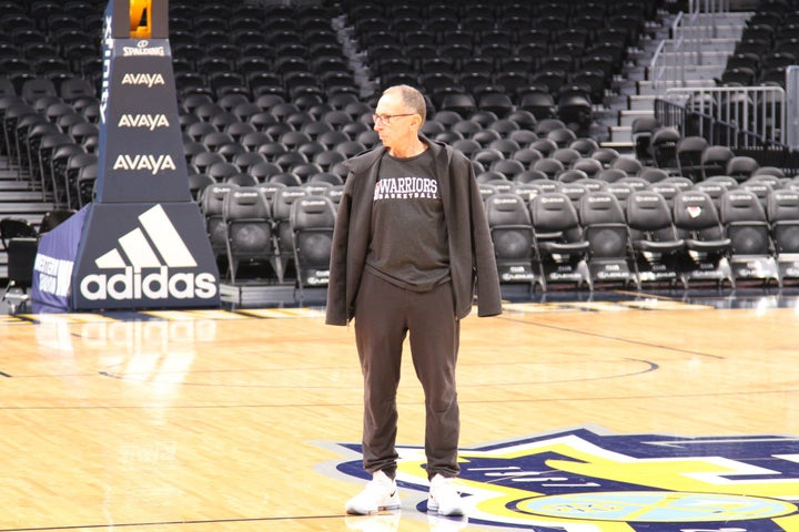 Golden State Warriors Assistant Head Coach and defensive guru Ron Adams lingered near center court and surveyed the landscape for a while following the team’s morning shoot around.