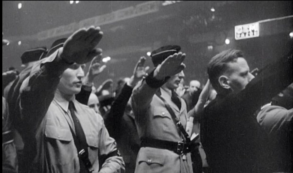 nazi salute